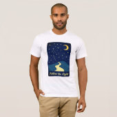Volg het Light Retro Star T-shirt (Voorkant volledig)