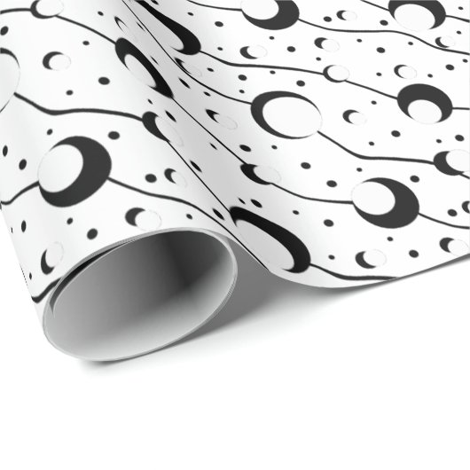 VOLG HET MOON-verpakkingspapier Cadeaupapier (Rol Hoek)