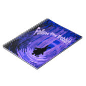 Volg het op Rabbit Notitieboek Wonderland geïnspir (Linkerzijde)