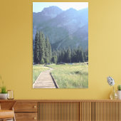 Volg het pad canvas afdruk (Insitu (Woonkamer))