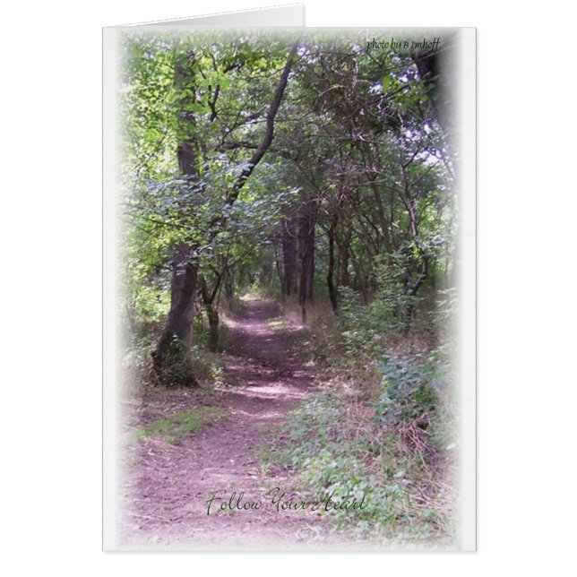 Volg het pad van je hart (Voorkant)