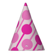 Volg het Pink Stippen Party Pet Feesthoedjes (Rechts)