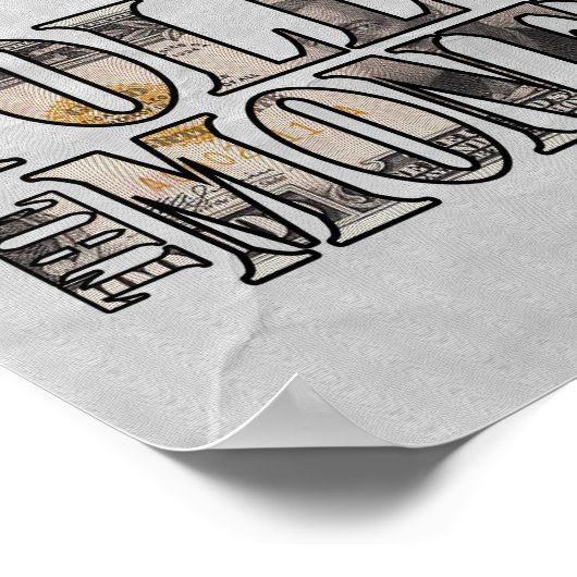 Volg het Poster Money ~ Bill (Hoek)