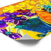 Volg het Poster Weg-hoogte hartslag (Hoek)