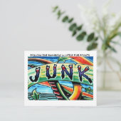 VOLG HET RAINBOW AAN KLEINE F... BRIEFKAART (Staand voorkant)