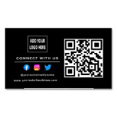 Volg het scannen om verbinding te maken met de Ame Magnetisch Visitekaartje (Voorkant)