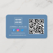 Volg het scannen om verbinding te maken met de Ame Visitekaartje (Voorkant)