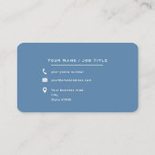 Volg het scannen om verbinding te maken met de Ame Visitekaartje (Achterkant)