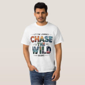 Volg het wilde Natuur avontuur T-shirt (Voorkant volledig)