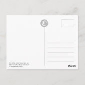 Volg het witte konijn CC0257 Briefkaart (Achterkant)