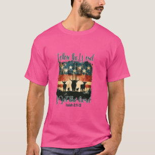 Volg het Woord, niet de kudde God Jezus Christus T-shirt