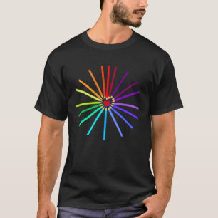 Volg je Art art artiest kleurpotloden T-shirt