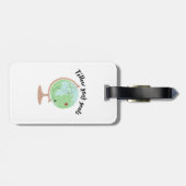 Volg je doelen bagagelabel (Achterkant horizontaal)