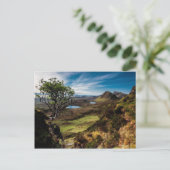 Volg je dromen! briefkaart (Staand voorkant)