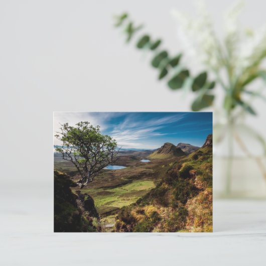 Volg je dromen! briefkaart (Staand voorkant)