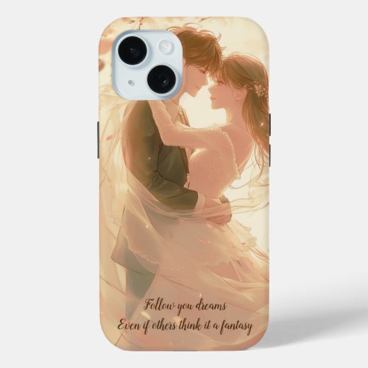 Volg je dromen Case-Mate iPhone case (Achterkant)