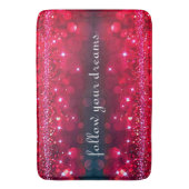 Volg je dromen Cherry Sparkle Bath Mat (Voorkant Verticaal)