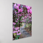 Volg je dromen Citaat Bloementuin Pad Folie Afdrukken (Laagn)