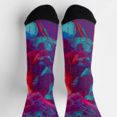 Volg je dromen en citeert kleurrijke bloemen sokken (Top)