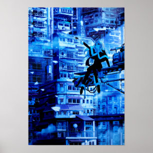 Volg je dromen en dromen Grafische Kunst Poster