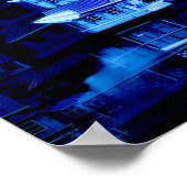 Volg je dromen en dromen Grafische Kunst Poster (Hoek)