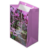 Volg je dromen en tuinpad medium cadeauzakje (Voorkant Gekanteld)