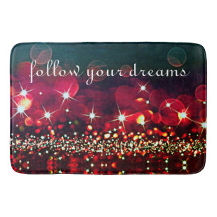 Volg je dromen Glitter Sparkle Bath Mat