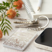 Volg je dromen, Glittery, Bokeh, Heels, Sleutelhanger (Voorkant Rechts)