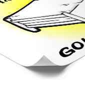 Volg je dromen grappige Poster (Hoek)