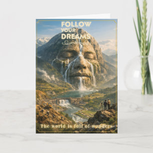 Volg je dromen Inspiratiekaart Kaart