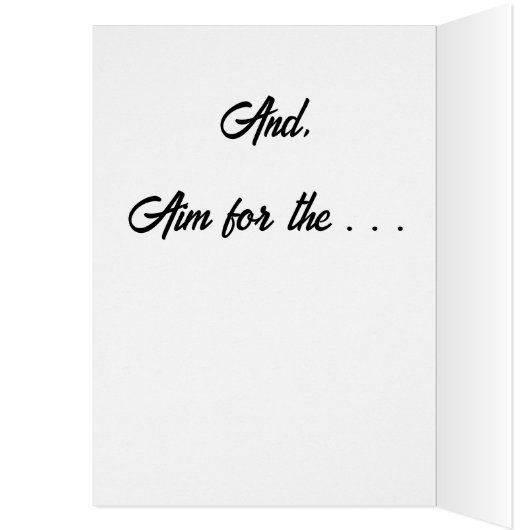 Volg je dromen Inspirerend Note Kaart (Binnen (Links))