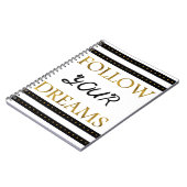 Volg je dromen Inspirerend Notitieboek (Linkerzijde)