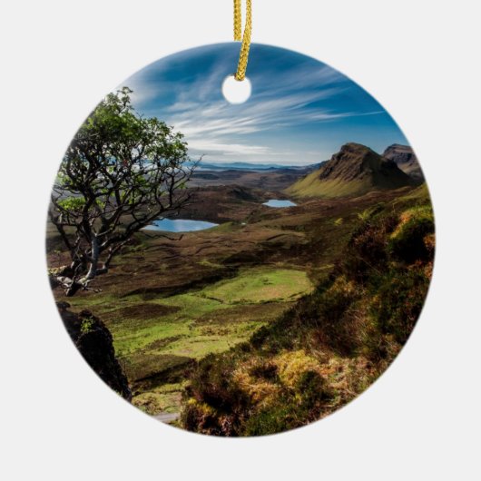 Volg je dromen! keramisch ornament (Voorkant)