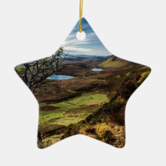 Volg je dromen! keramisch ornament (Voorkant)