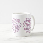 Volg je dromen Mok (Voorkant rechts)