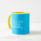 Volg je dromen Mok (Voorkant links)