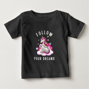 Volg je dromen op mijn Unicorn Birthday T-Shirt