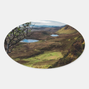 Volg je dromen! ovale sticker