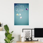 Volg je dromen poster (Thuiskantoor)