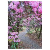 Volg je dromen Quote Tuinpad Klembord (Achterkant)