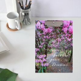 Volg je dromen Quote Tuinpad Klembord