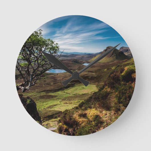 Volg je dromen! ronde klok (Voorkant)