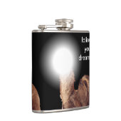 Volg je dromen - slok heupfles (Rechts)