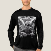 VOLG JE DROMEN Tri-Blend SHIRT (Voorkant volledig)