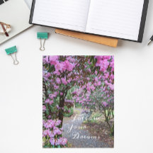 Volg je dromen Tuinpad bloemmotief