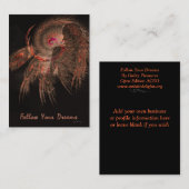 Volg je dromen visitekaartje (Voorkant / Achterkant)