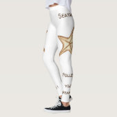 Volg je dromen waterverf Seatime Starfish Leggings (Links)