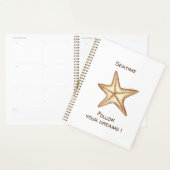 Volg je dromen waterverf Seatime Zeester Planner (Display)