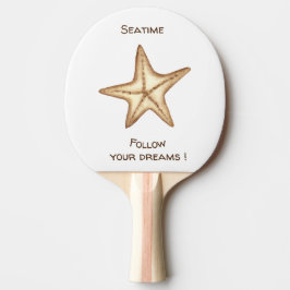 Volg je dromen waterverf Seatime Zeester Tafeltennisbatje