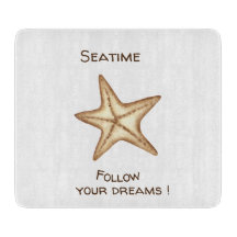 Volg je dromen waterverf Zee tijd Zeester